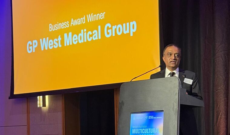 Dr Kiran Puttappa’s medical group has been awarded the 2025 Multicultural Business Award in WA.