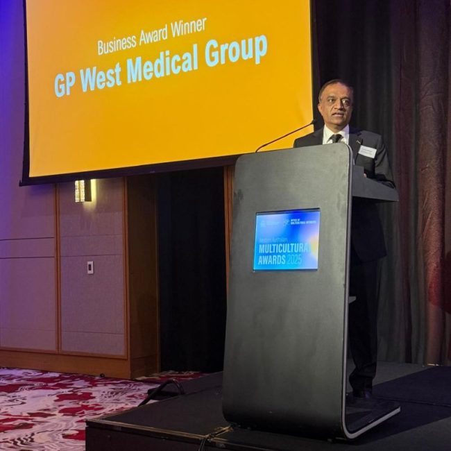 GP West has won the Multicultural Business Award at an event organized by the Department of Multicultural Affairs